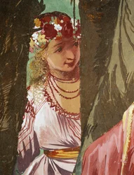 La nymphe Amaryllis couronnée gagnante d
