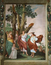 La nymphe Amaryllis, couronnée gagnante d