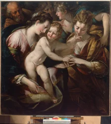 Mariage mystique de Sainte Catherine