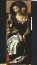 St. Cécile avec deux anges