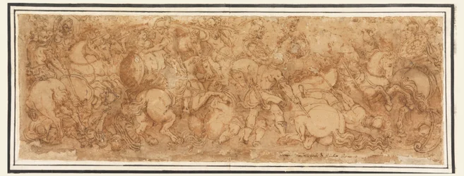 Scène de bataille