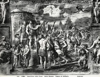 Vision de la Croix de Constantin, de la Sala di Costantino, Chambres de Raphaël