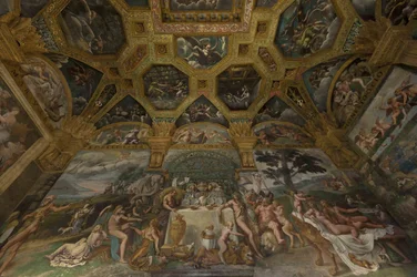 Détail de fresque de la Chambre d