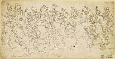 Cavalerie romaine en marche