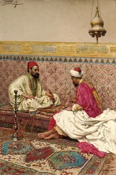 Les joueurs de backgammon