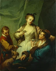 Les quatre saisons (huile sur toile)