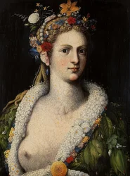 Flora Meretrix. Vers 1590