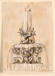 Conception pour une fontaine