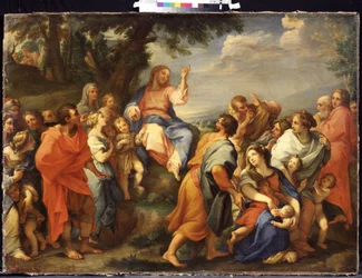« Le Sermon sur la montagne : Jésus-Christ prêche devant tous ses disciples », Musée d
