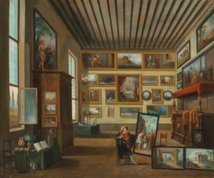 Un cabinet de collectionneur