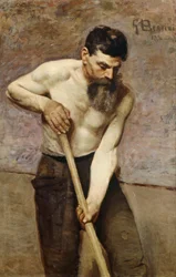 Terrassier, par Giuseppe Bertini