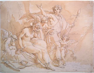 Bacchus et Ariane, années 1780