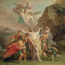 Le Martyre du Bienheureux Signoretto Alliata, vers 1794-6