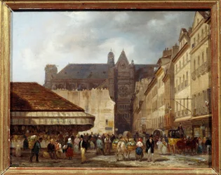 Rue des Prouvaires et l