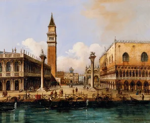 Place Saint-Marc à Venise