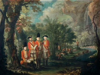Le 25e Régiment de Pied à Minorque, vers 1771