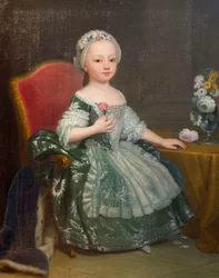 Portrait de Marie-Thérèse de Savoie (1756-1803), future comtesse d