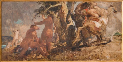 Les Baigneurs et un Centaure