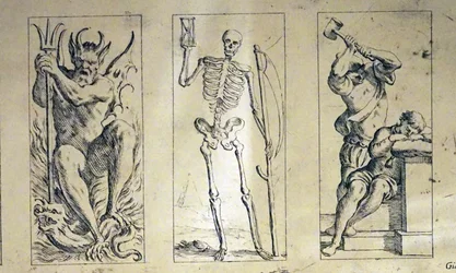 Cartes de tarot du XVIIe siècle par Giuseppe Maria Mitelli