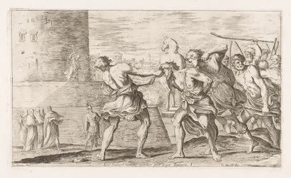 Les Troyens capturent Sinon
