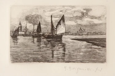 Bateaux dans la lagune