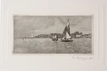 Bateaux dans la lagune