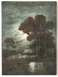 Paysage et troupeau