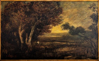 Paysage avec figure