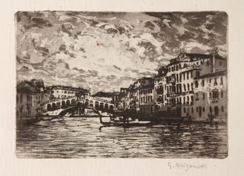 Le Pont du Rialto à Venise