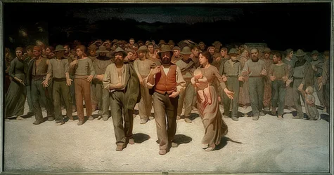 Le quatrième état (Il Quarto Stato). 1898-1901