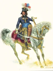 Joachim Murat (1767-1815) à la bataille d