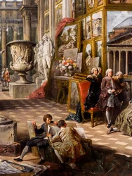 Rome antique, vers 1754/57 (Huile sur toile)