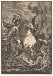 Saint Georges et le dragon