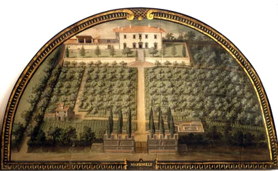 Villa di Marignolle par Giusto Utens