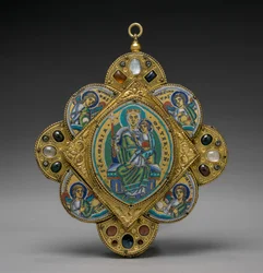 Pendentif avec la Vierge et l