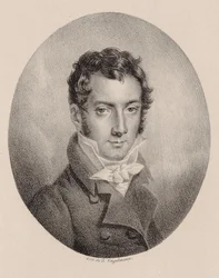 Portrait du violoniste et compositeur Josef Mayseder