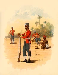 11ème Infanterie Native du Bengale, 1890