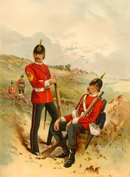 Le 57ème - Middlesex du duc de Cambridge, 1890
