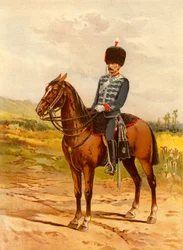 La cavalerie de la Honourable Artillery Company, 1890