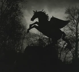 Statue de Pégase dans les jardins de Mirabell