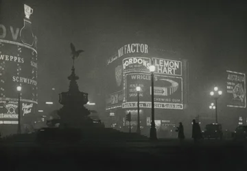 Piccadilly Circus années 1950