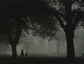 Regents Park, Londres années 1950