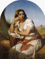 Une femme bédouine, 1848