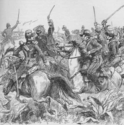 Capturé par un coup audacieux Abd-El-Kadrs Smalah, 1902