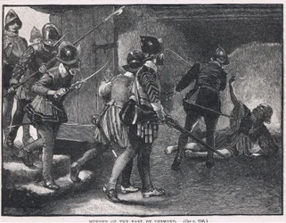 Le meurtre du comte de Desmond, 1575