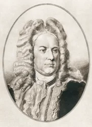 George Frideric ou Frederick Handel, de Living Biographies of Great Composers