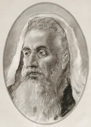 Isaïe, prophète juif du VIIIe siècle av. J.-C., des Biographies vivantes de chefs religieux