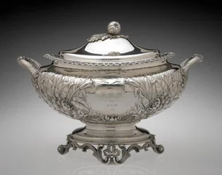 Soupière, de la Gorham Manufacturing Company, vers 1858