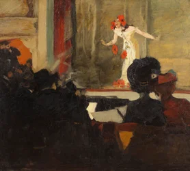 Scène de music-hall, c.1900
