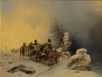 Le retrait des troupes françaises de Russie, 1846
